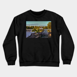 The Thames At Goring Crewneck Sweatshirt